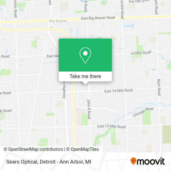 Sears Optical map