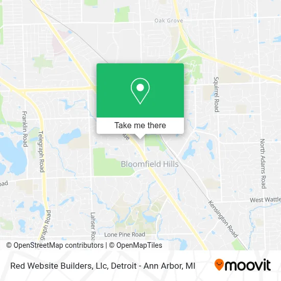Red Website Builders, Llc map
