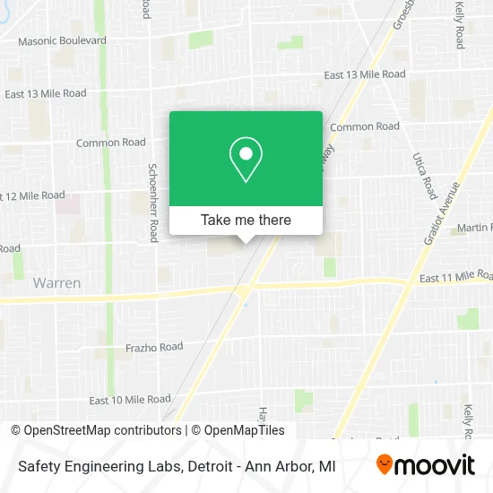 Safety Engineering Labs map