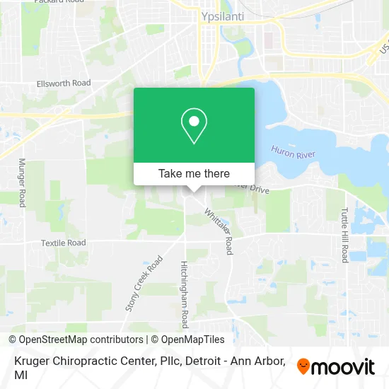 Kruger Chiropractic Center, Pllc map