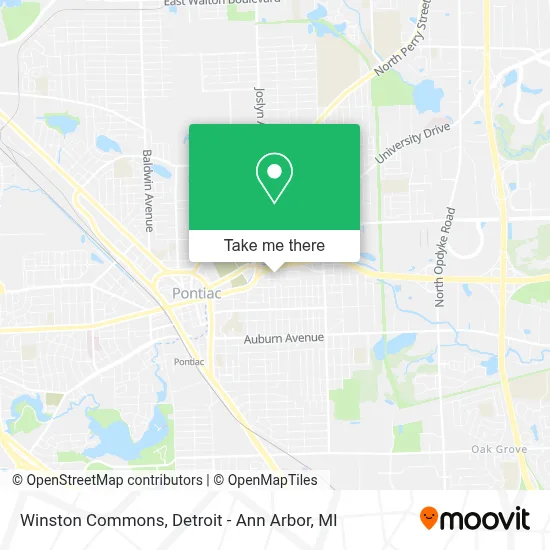 Winston Commons map