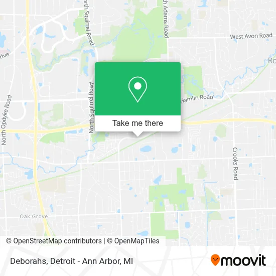 Deborahs map