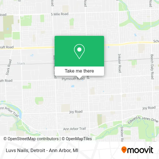 Luvs Nails map