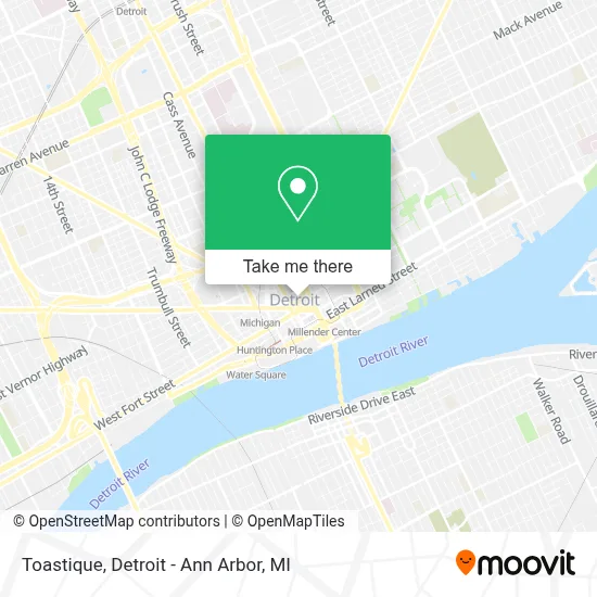 Toastique map