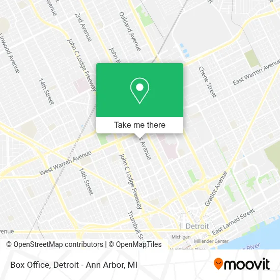 Box Office map