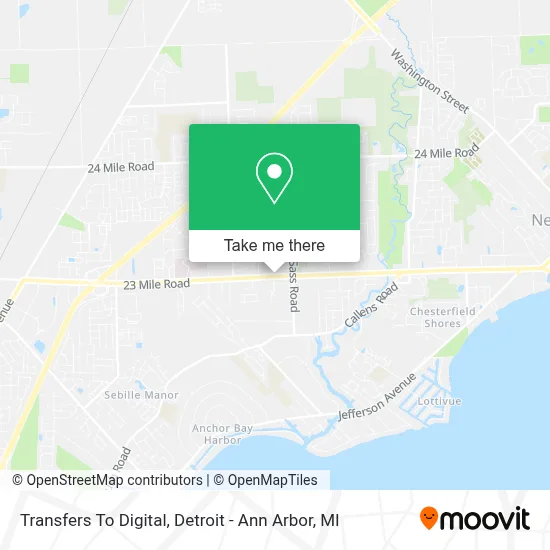 Transfers To Digital map