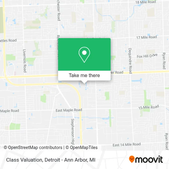 Class Valuation map