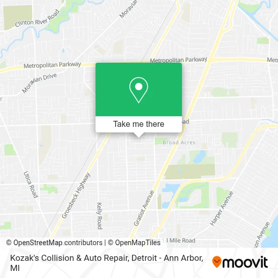 Kozak's Collision & Auto Repair map