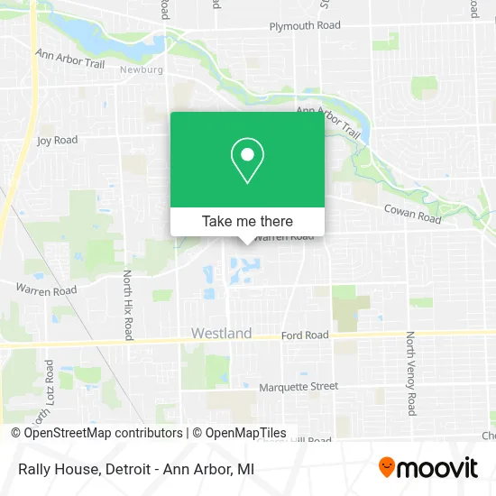 Rally House map