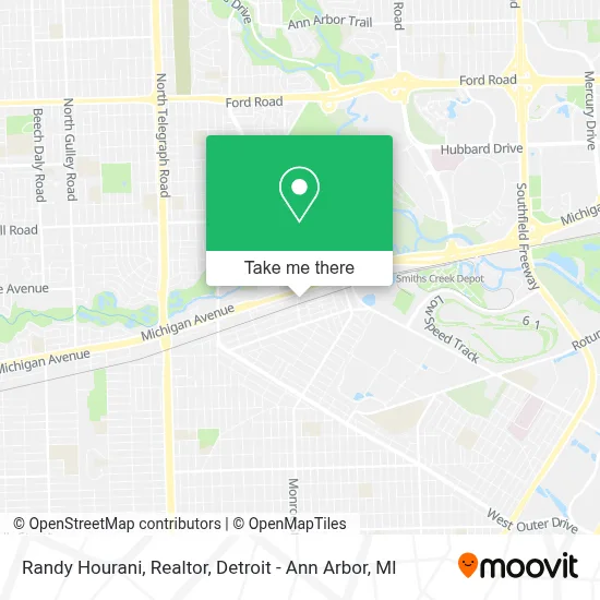 Randy Hourani, Realtor map