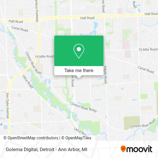 Golema Digital map