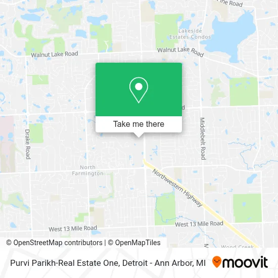 Purvi Parikh-Real Estate One map