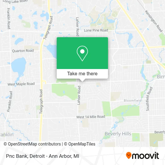 Pnc Bank map