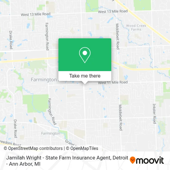 Jamilah Wright - State Farm Insurance Agent map