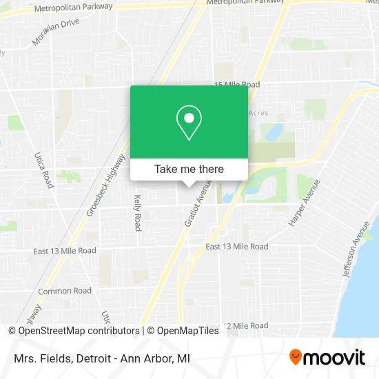 Mrs. Fields map