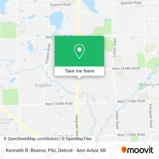 Kenneth R. Beams, Pllc map