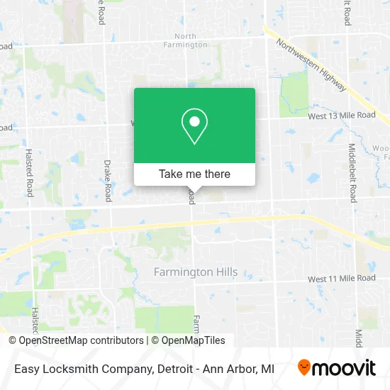 Easy Locksmith Company map