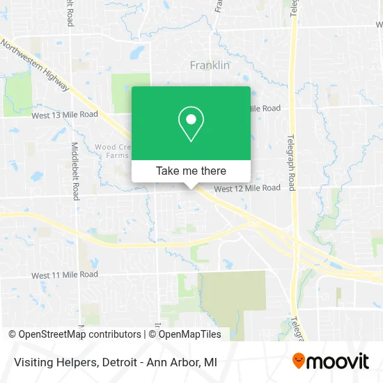 Visiting Helpers map