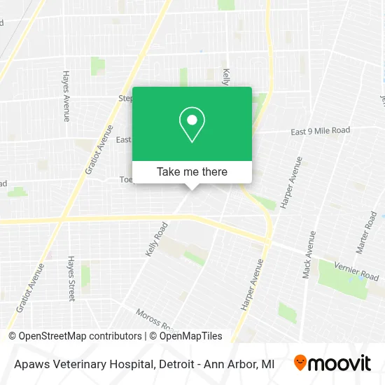 Apaws Veterinary Hospital map