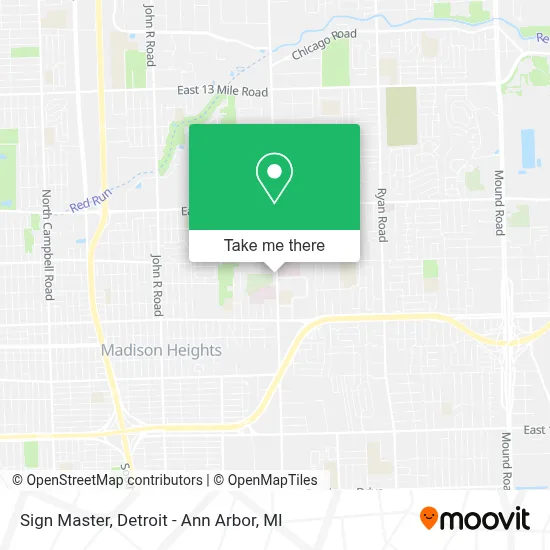 Sign Master map