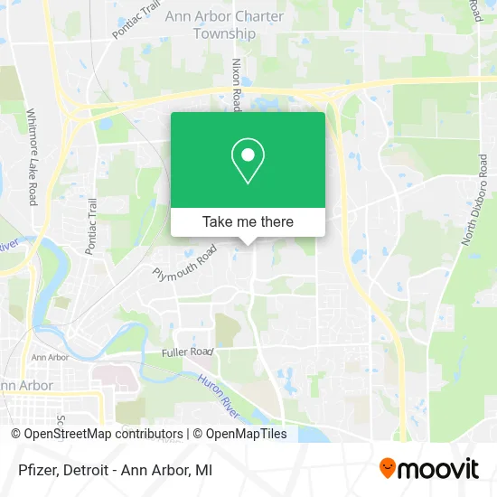 Pfizer map