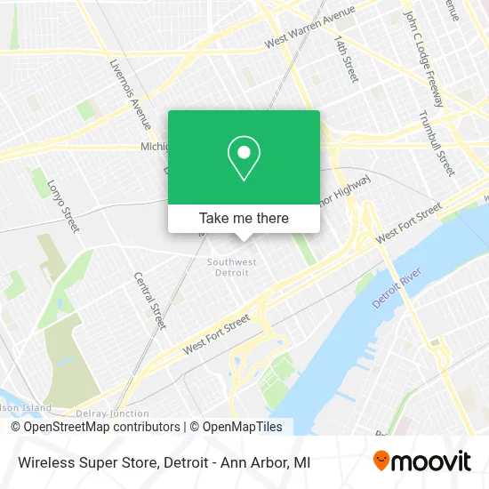 Wireless Super Store map