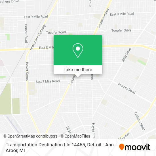 Transportation Destination Llc 14465 map