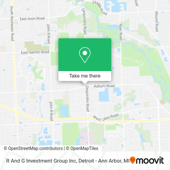 R And G Investment Group Inc map