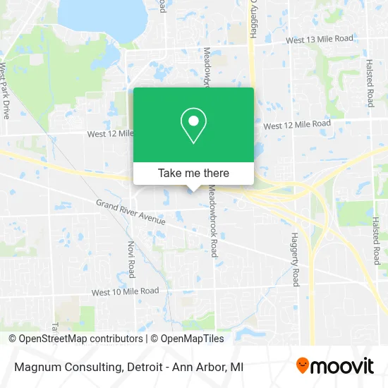 Magnum Consulting map