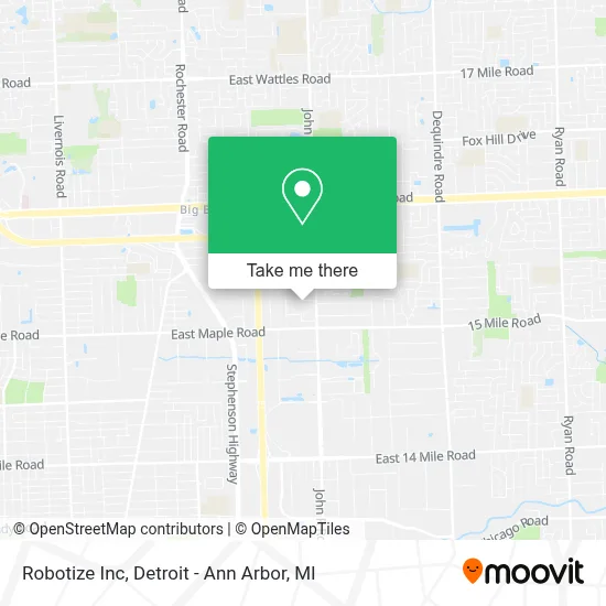 Robotize Inc map