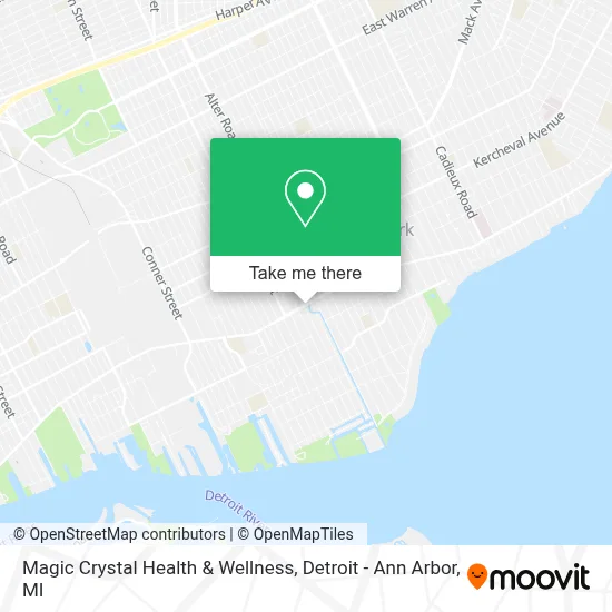 Magic Crystal Health & Wellness map