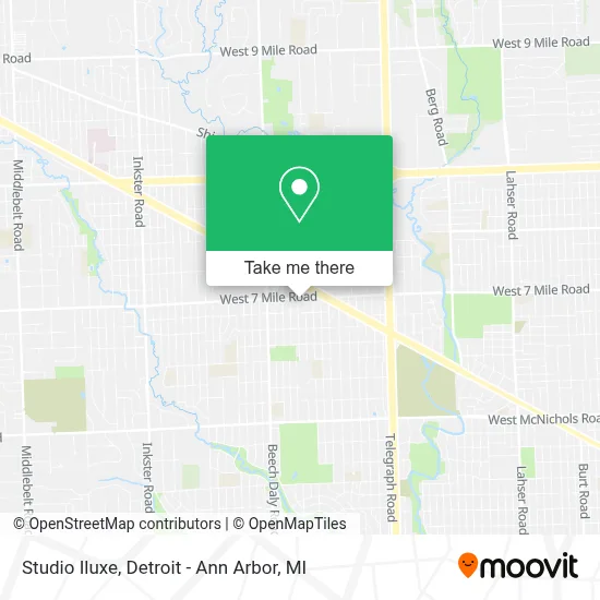 Studio Iluxe map