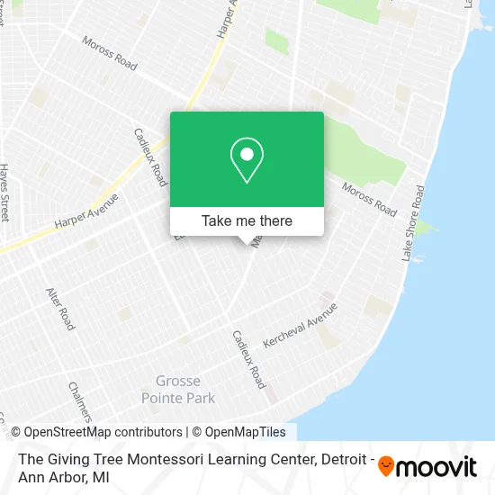 The Giving Tree Montessori Learning Center map