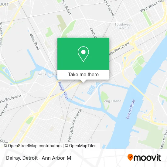 Delray map