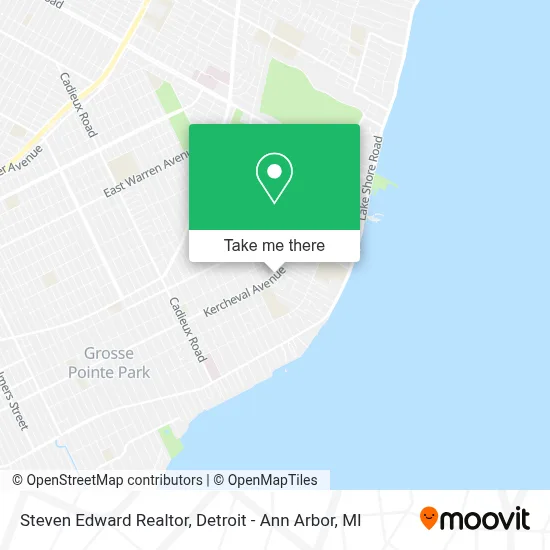 Steven Edward Realtor map