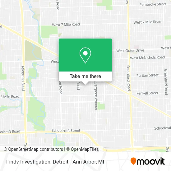 Findv Investigation map