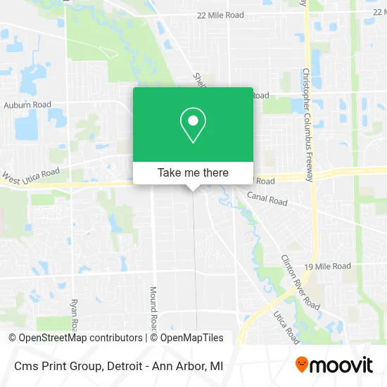 Cms Print Group map