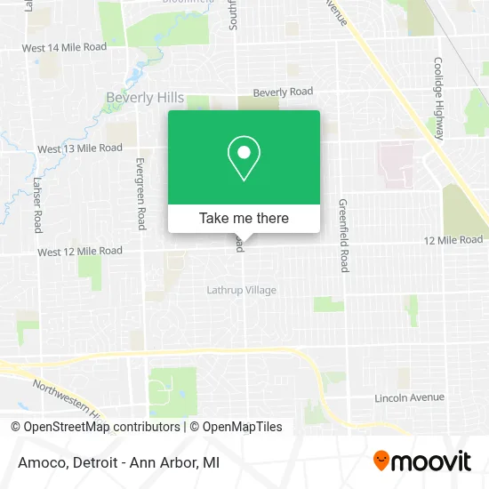 Amoco map
