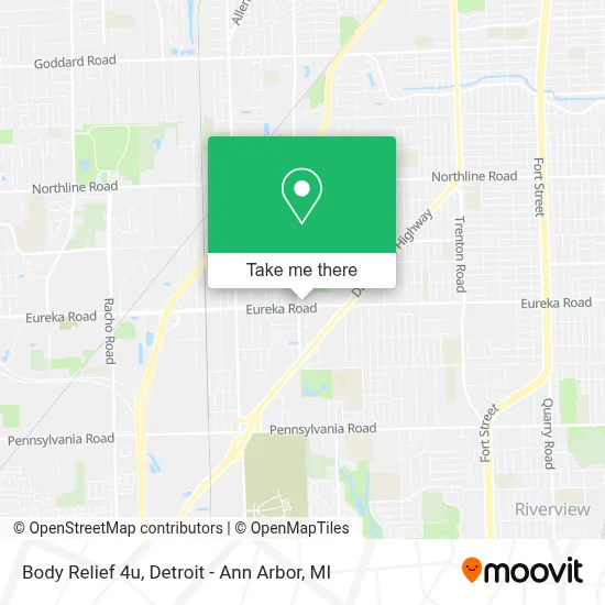 Body Relief 4u map