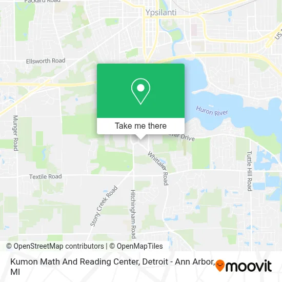 Kumon Math And Reading Center map
