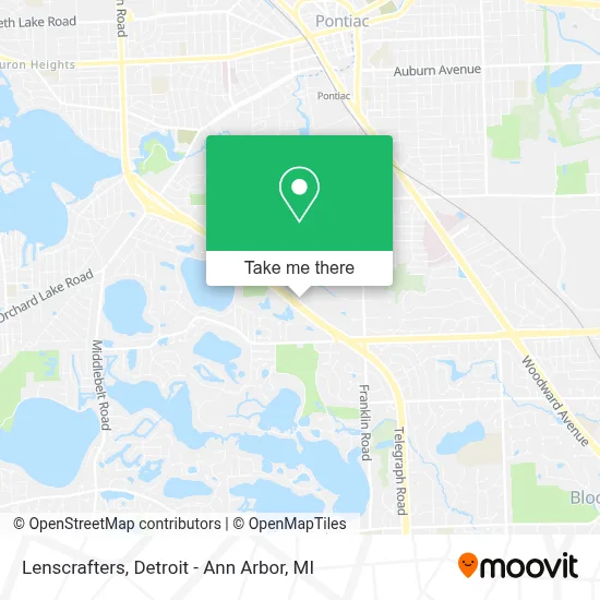 Lenscrafters map
