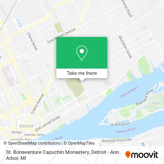 St. Bonaventure Capuchin Monastery map
