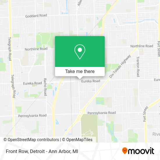 Front Row map
