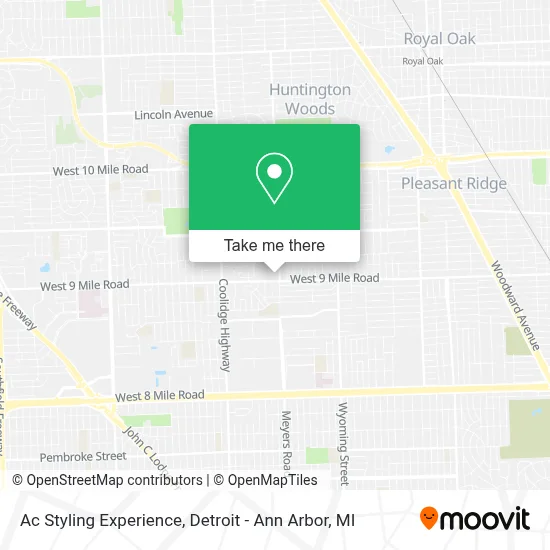 Ac Styling Experience map