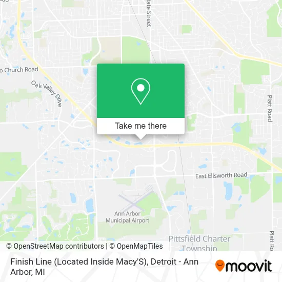 Finish Line (Located Inside Macy'S) map