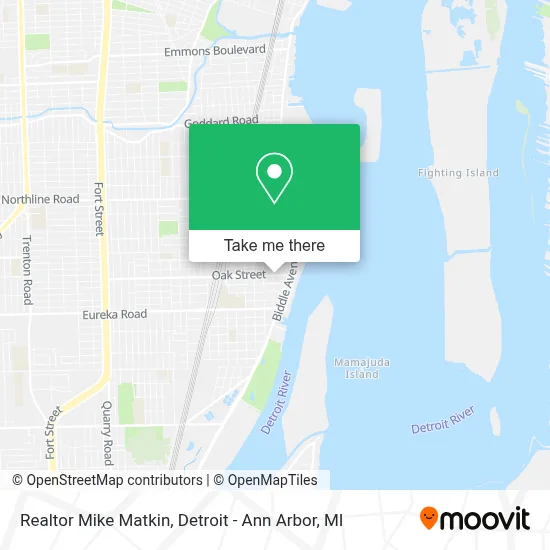 Realtor Mike Matkin map