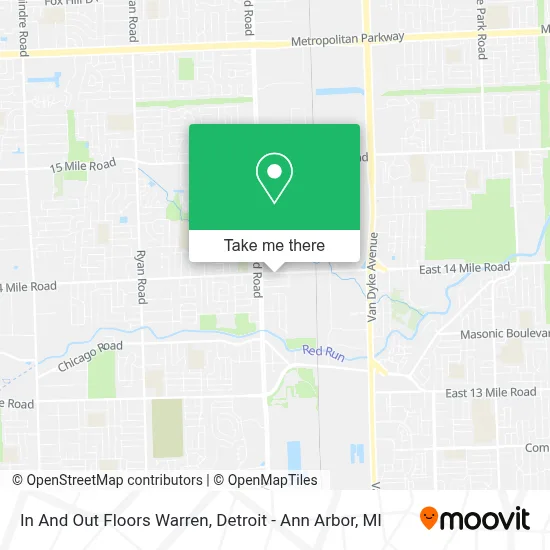 In And Out Floors Warren map