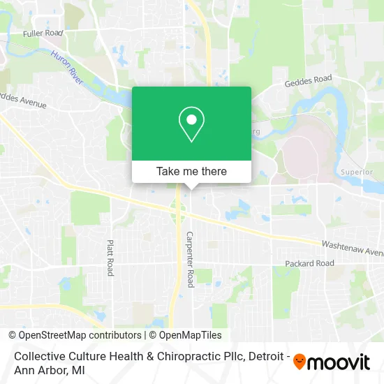 Collective Culture Health & Chiropractic Pllc map