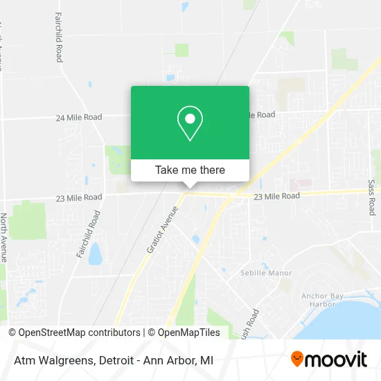 Atm Walgreens map