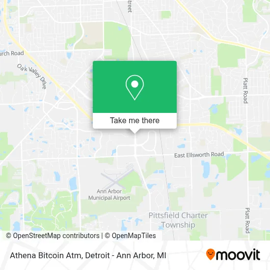 Athena Bitcoin Atm map